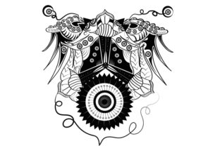 Abstract Ornamental: Merging Cultural Heritage with Modern Vector Design