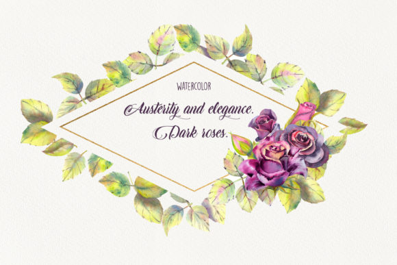 Austerity and Elegance: Dark Roses