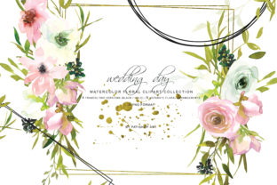 Elevating Digital Design with Hand Painted Watercolor Blush and White Assets