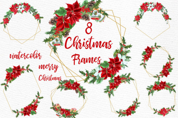 Exploring the Beauty of Geometric Christmas Frames Clipart: A Creative Guide