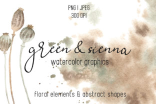 Green Sienna Watercolor Collection: Elevating Brand Identity and Home Decor