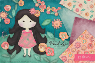 Paint Love Clipart, Textures & Patterns: A Creative Resource for All