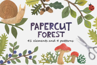 Papercut Forest Clip Art: Creative Inspiration for Designers, Crafters, and Educators