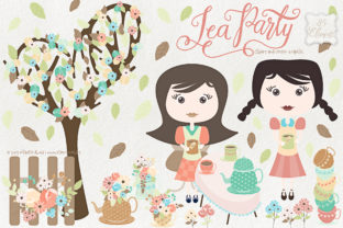 Tea Party Clipart and Vector Graphics Guide