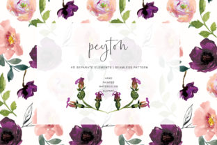 Watercolor Blush Pink MauveFlowers: A Fresh Palette for Modern Creative Projects
