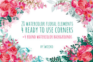 Watercolor Hand Painted Flowers: A Practical Resource for Designers and Creative Professionals