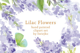 Watercolor Lilac Flowers: A Timeless Touch for Modern Creative Projects