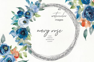 Watercolor Nave Rose Clipart: Creative Uses for Designers and Makers